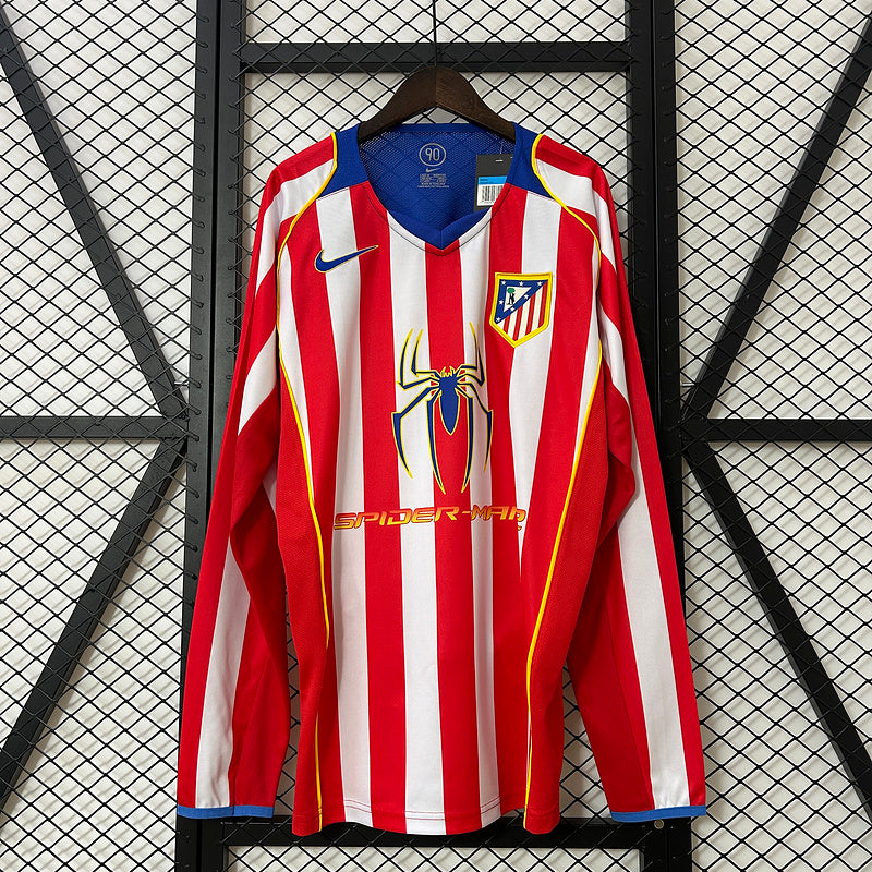 ATLETICO DE MADRID 0405 I HOME HOMBRE (RETRO) MANGA LARGA