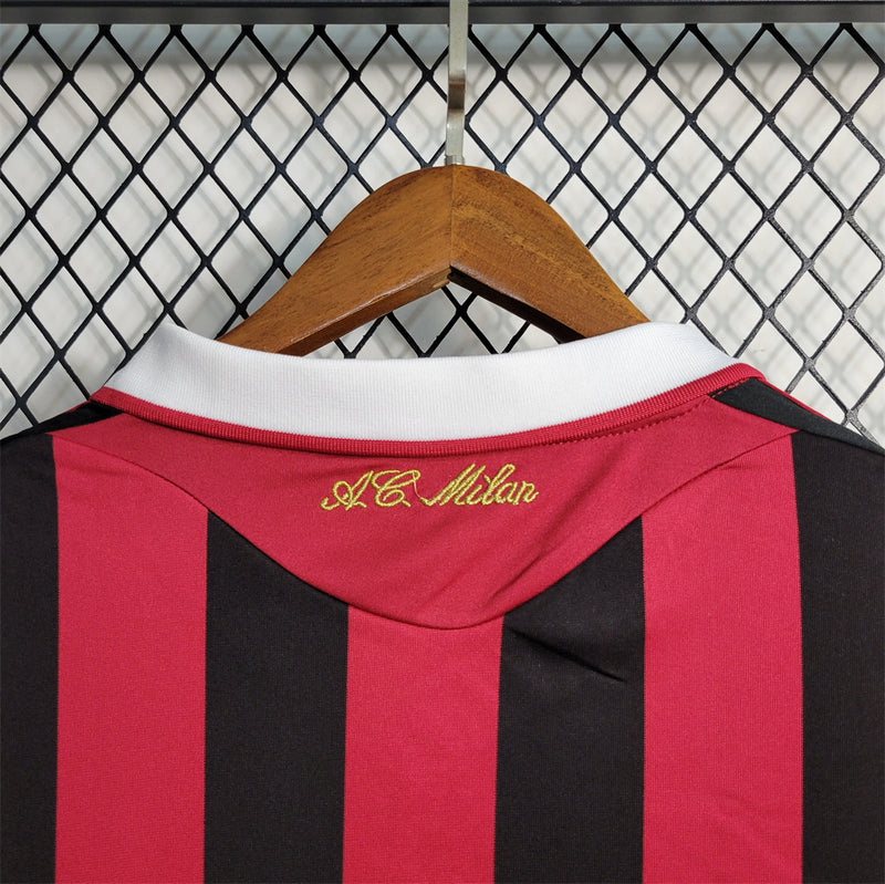 Camisa retrô Home do AC Milan 09/10 