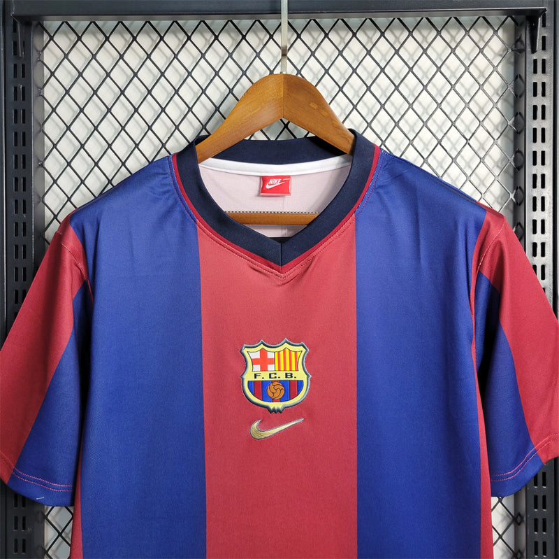 Camiseta Barcelona 9899 I Home Retro