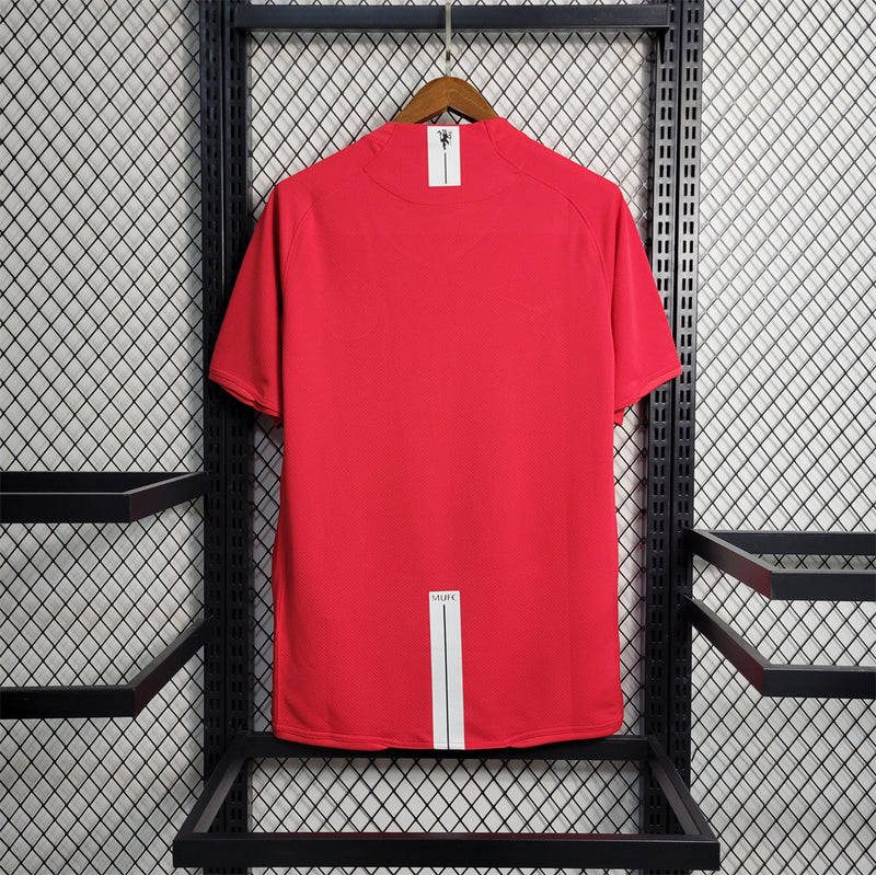 Camiseta Manchester United 0708 I Home Retro